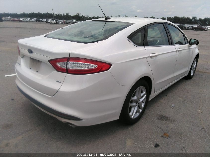 2016 FORD FUSION SE - 1FA6P0H79G5101385