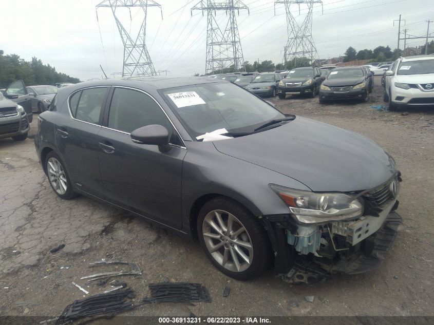 2013 LEXUS CT 200H HYBRID - JTHKD5BH3D2153218
