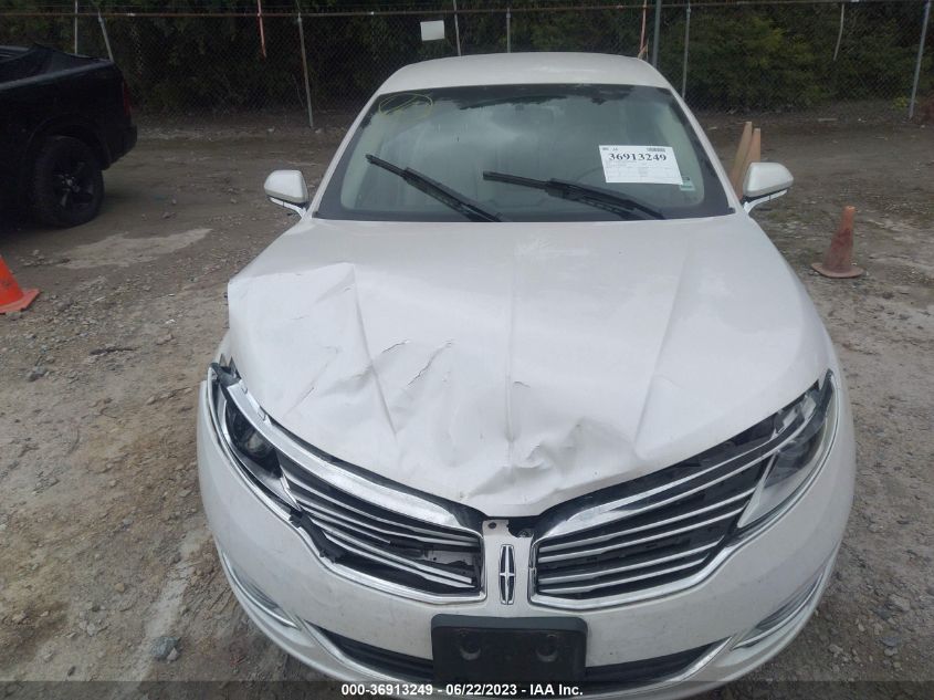 2016 LINCOLN MKZ HYBRID - 3LN6L2LU4GR630427