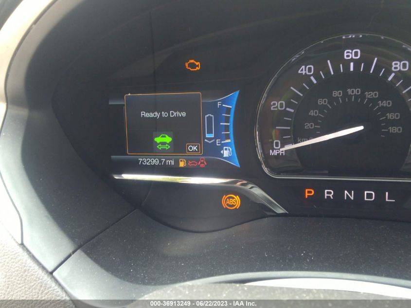 2016 LINCOLN MKZ HYBRID - 3LN6L2LU4GR630427