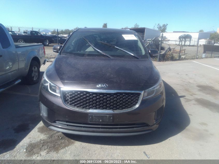 2016 KIA SEDONA LX - KNDMB5C13G6093357
