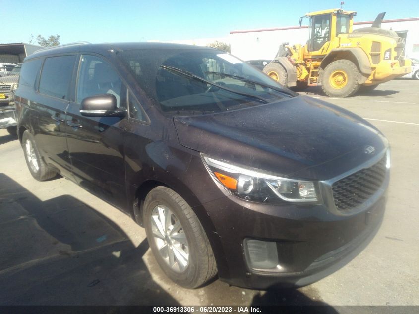 2016 KIA SEDONA LX - KNDMB5C13G6093357