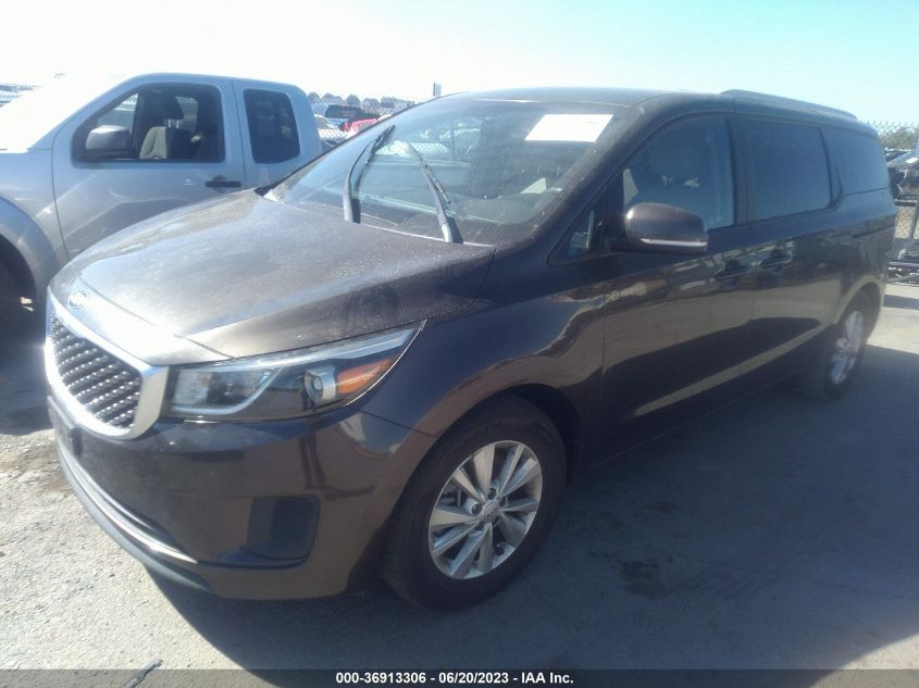 2016 KIA SEDONA LX - KNDMB5C13G6093357