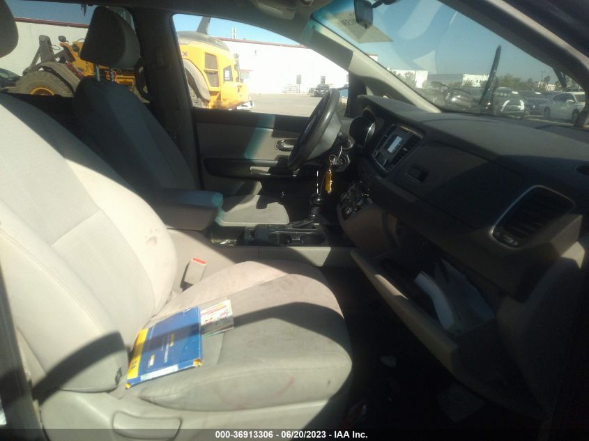 2016 KIA SEDONA LX - KNDMB5C13G6093357