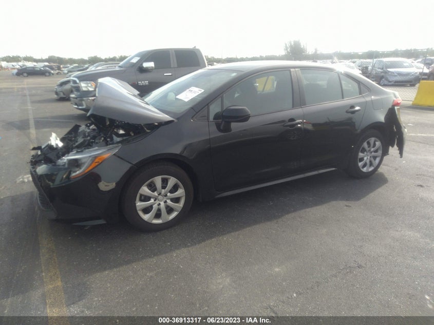 VIN 5YFEPMAE6NP385306 2022 TOYOTA COROLLA LE