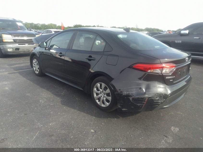 VIN 5YFEPMAE6NP385306 2022 TOYOTA COROLLA LE