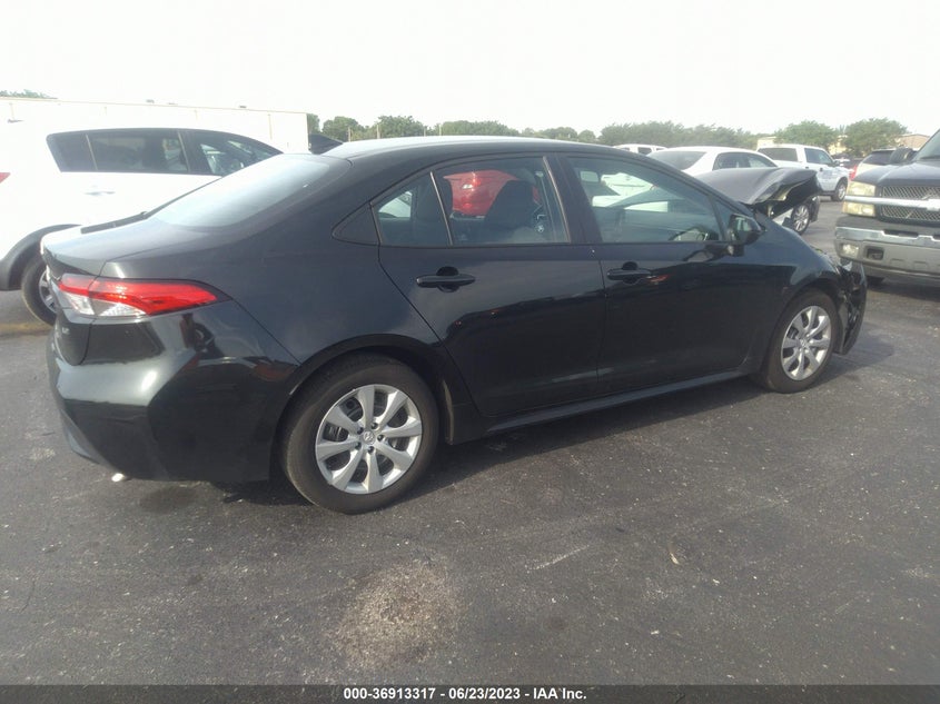 VIN 5YFEPMAE6NP385306 2022 TOYOTA COROLLA LE
