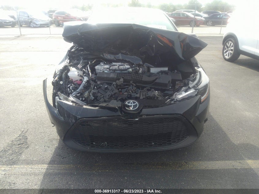 VIN 5YFEPMAE6NP385306 2022 TOYOTA COROLLA LE