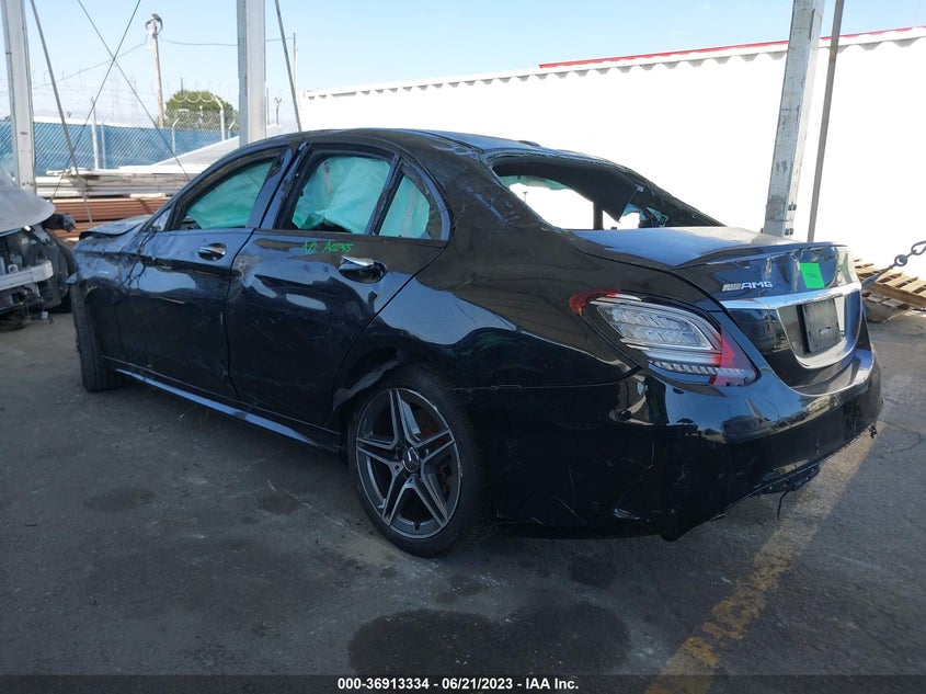 VIN 55SWF6EB6KU288163 2019 MERCEDES-BENZ C-CLASS AMG C 43