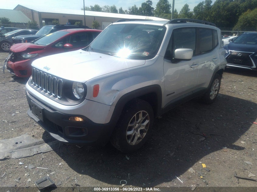 VIN ZACCJBBB7HPF99375 2017 JEEP RENEGADE LATITUDE