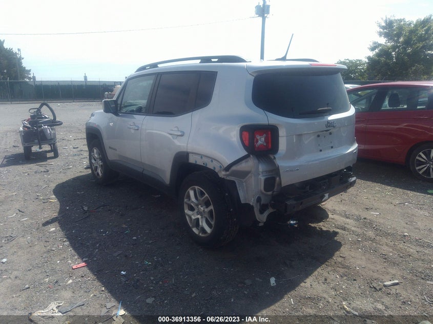 VIN ZACCJBBB7HPF99375 2017 JEEP RENEGADE LATITUDE