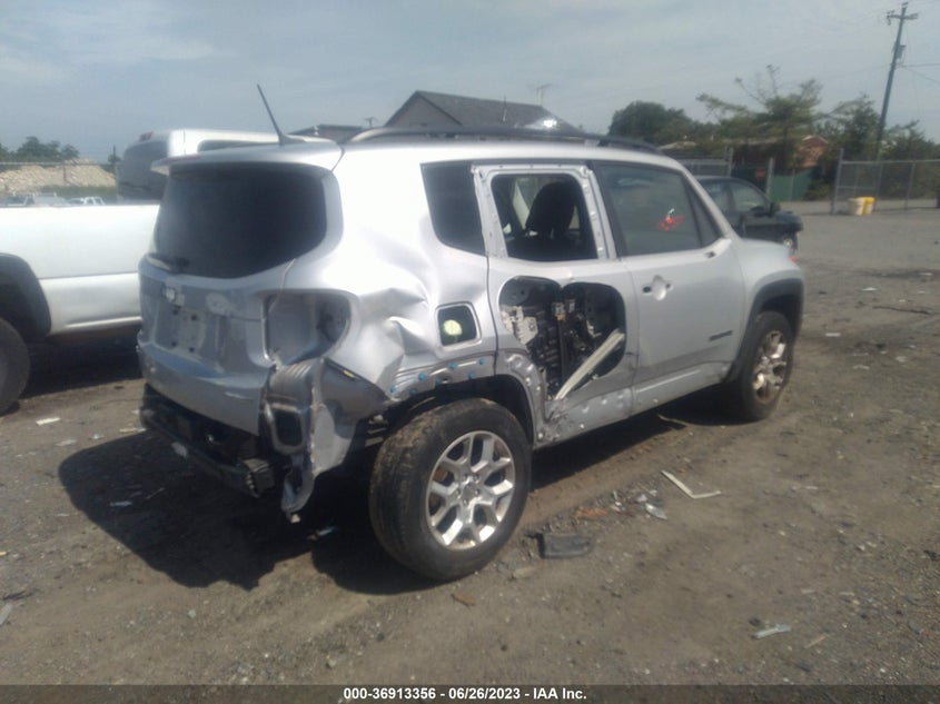 VIN ZACCJBBB7HPF99375 2017 JEEP RENEGADE LATITUDE