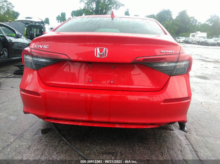 2022 HONDA CIVIC SEDAN SPORT - 2HGFE2F56NH535638