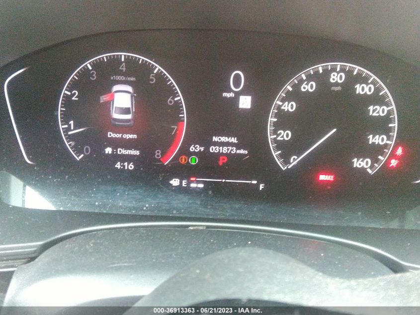 2022 HONDA CIVIC SEDAN SPORT - 2HGFE2F56NH535638