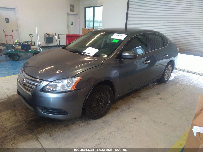 2015 NISSAN SENTRA S/SV/SR/SL - 3N1AB7AP2FL651471