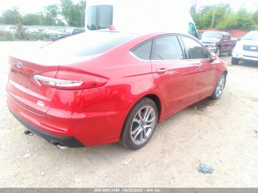 2020 FORD FUSION SEL - 3FA6P0CD3LR180380