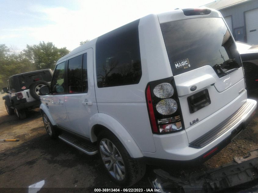 2015 LAND ROVER LR4 LUX - SALAK2V62FA752351