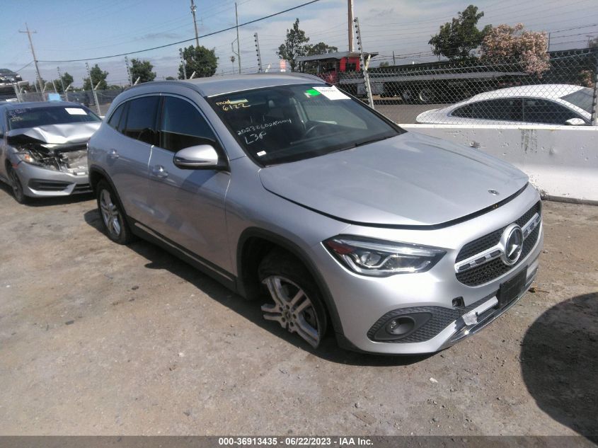 2021 MERCEDES-BENZ GLA 250 - W1N4N4GB4MJ168993