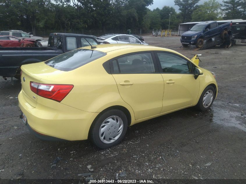 2016 KIA RIO LX - KNADM4A30G6695641