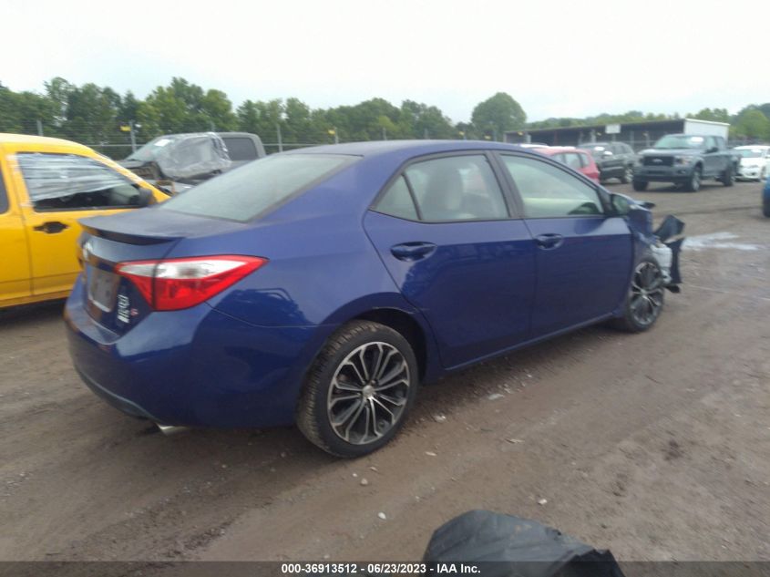 2015 TOYOTA COROLLA L/LE/S/S PLUS/LE PLUS - 5YFBURHE4FP186125
