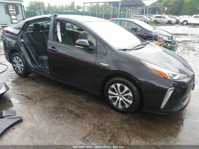 2021 TOYOTA PRIUS LE/XLE - JTDL9MFU0M3022881
