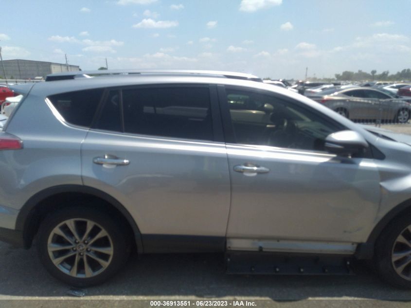 2018 TOYOTA RAV4 LIMITED/PLATINUM - JTMYFREV6JJ183782