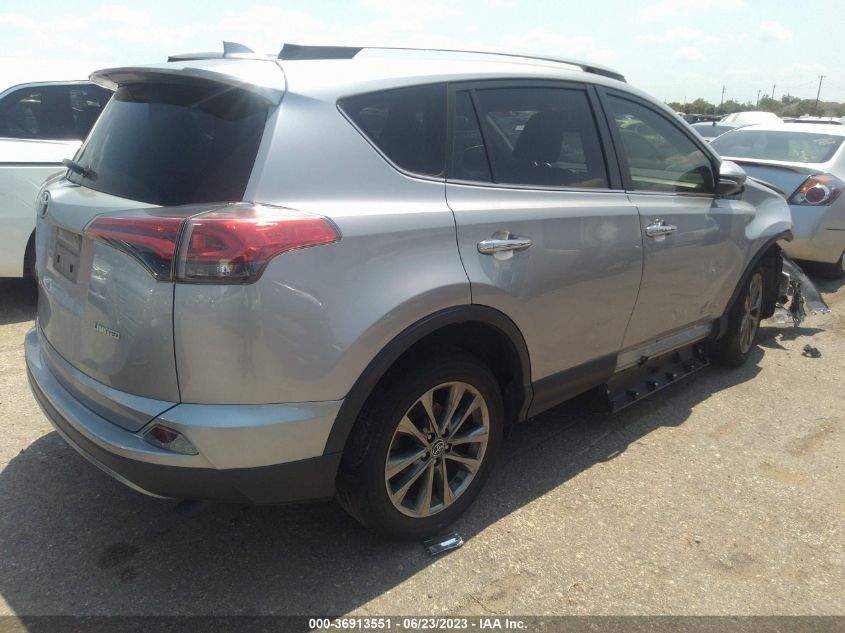2018 TOYOTA RAV4 LIMITED/PLATINUM - JTMYFREV6JJ183782