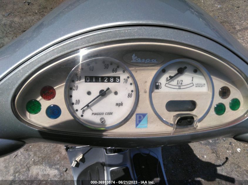 2005 VESPA M198F ZAPM198F555013752
