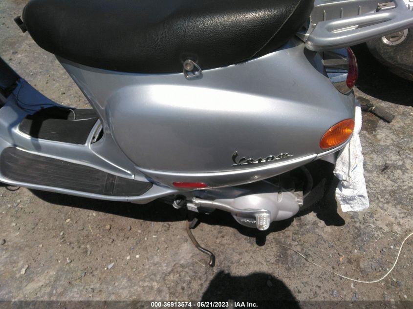 2005 VESPA M198F ZAPM198F555013752