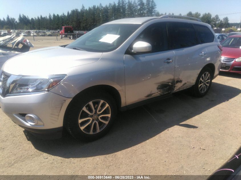 2014 NISSAN PATHFINDER SV - 5N1AR2MM2EC625925