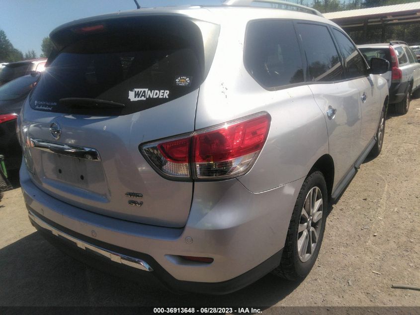 2014 NISSAN PATHFINDER SV - 5N1AR2MM2EC625925