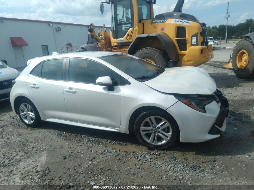 2019 TOYOTA COROLLA HATCHBACK SE/XSE JTNK4RBE5K3019991