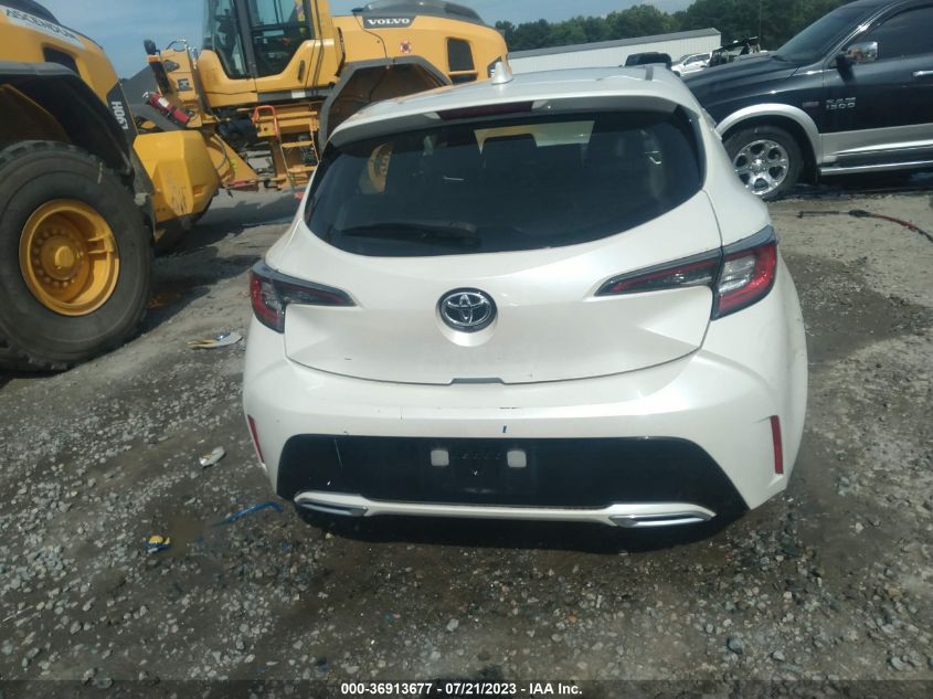 2019 TOYOTA COROLLA HATCHBACK SE/XSE JTNK4RBE5K3019991