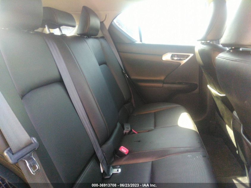 2013 LEXUS CT 200H HYBRID - JTHKD5BHXD2155161
