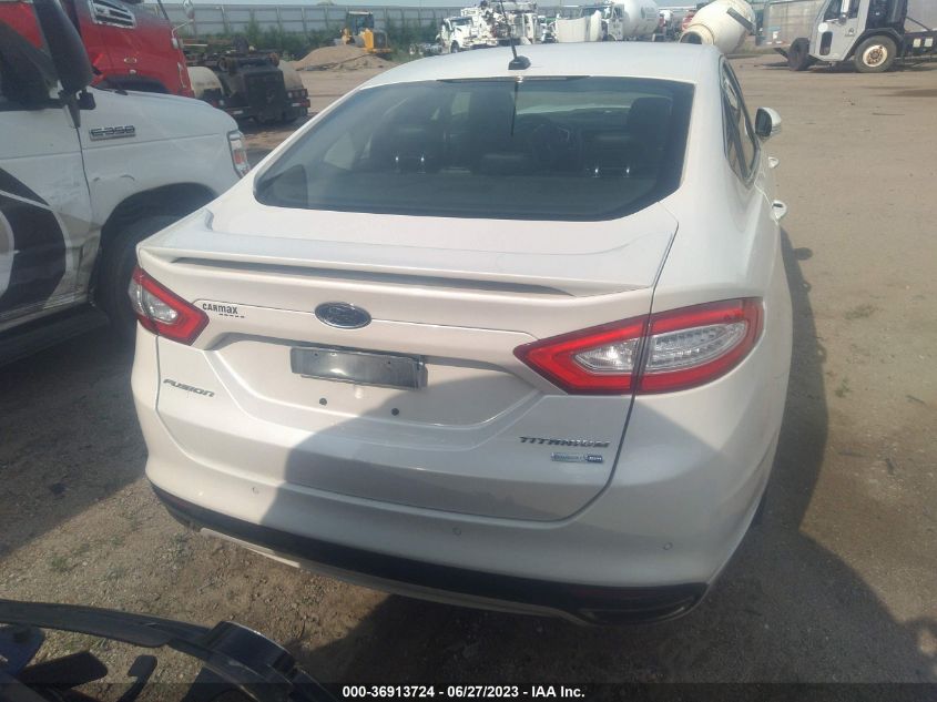 2016 FORD FUSION TITANIUM - 3FA6P0D97GR187932