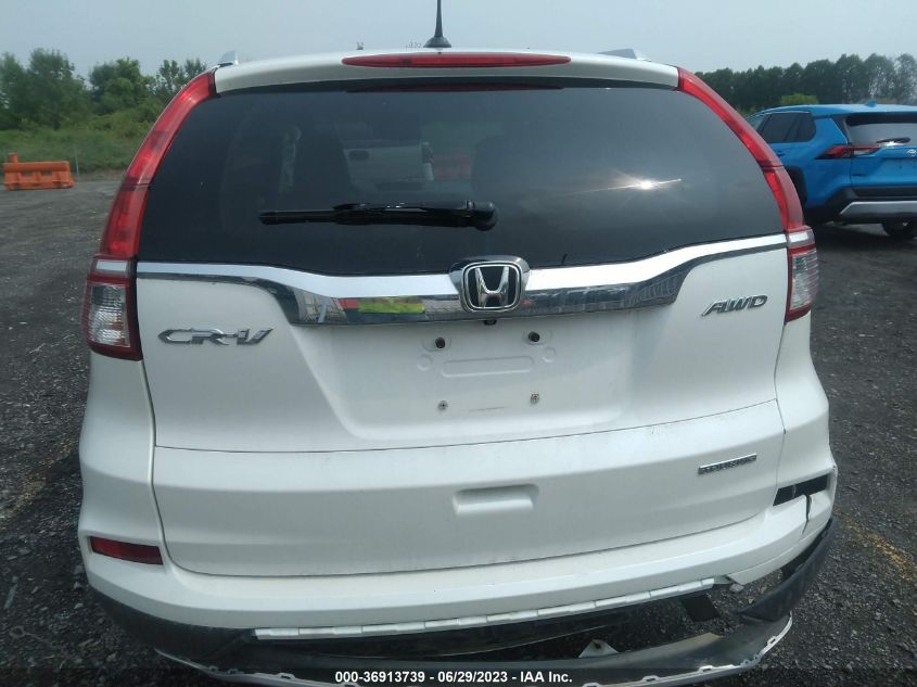 2015 HONDA CR-V TOURING - 5J6RM4H93FL024722