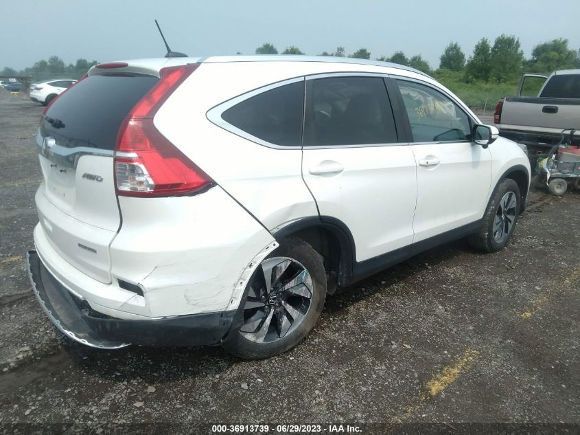 2015 HONDA CR-V TOURING - 5J6RM4H93FL024722