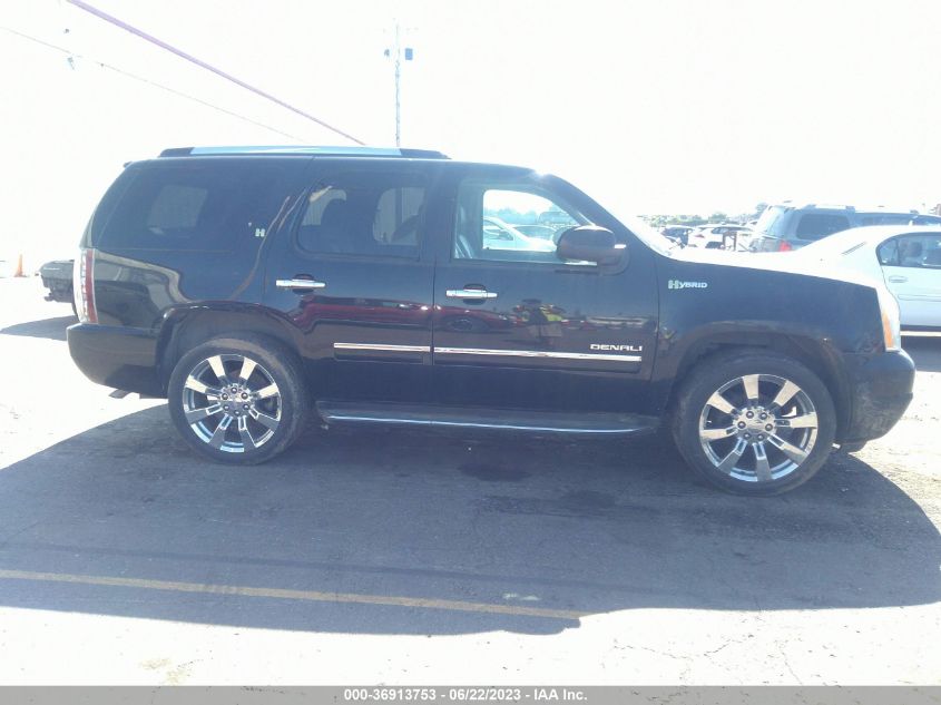 2013 GMC YUKON HYBRID DENALI - 1GKS2GEJXDR287446