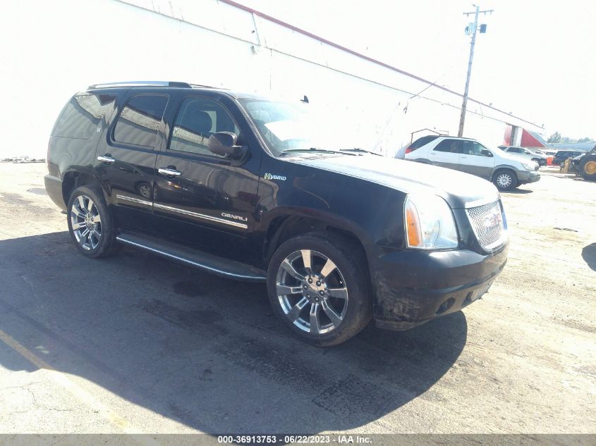 2013 GMC YUKON HYBRID DENALI - 1GKS2GEJXDR287446