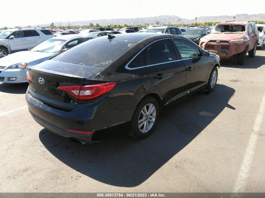 2017 HYUNDAI SONATA SE - 5NPE24AF0HH582576