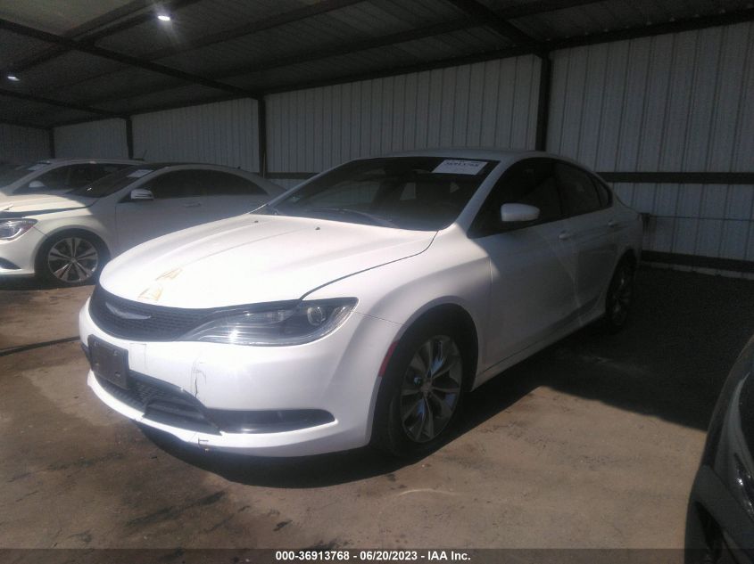 2015 CHRYSLER 200 S - 1C3CCCBG3FN551619