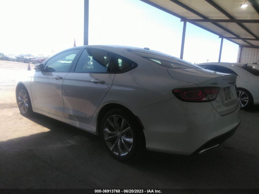 2015 CHRYSLER 200 S - 1C3CCCBG3FN551619