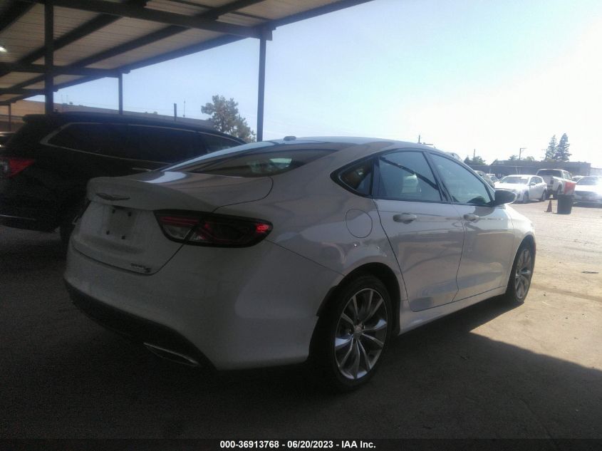 2015 CHRYSLER 200 S - 1C3CCCBG3FN551619