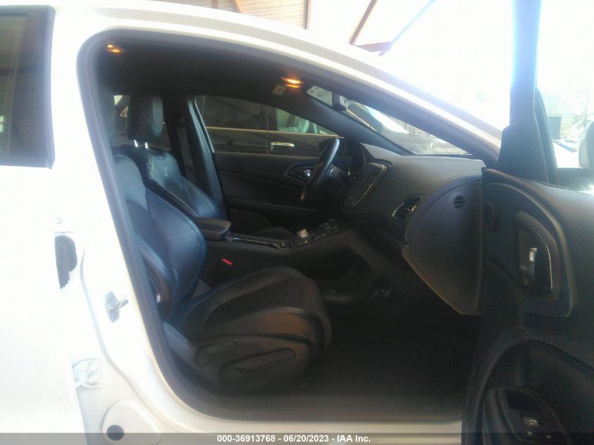 2015 CHRYSLER 200 S - 1C3CCCBG3FN551619