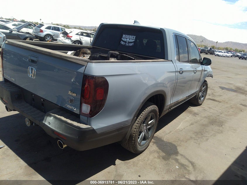 VIN 5FPYK3F73PB019633 2023 HONDA RIDGELINE RTL-E
