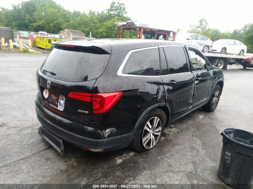 2016 HONDA PILOT EX-L - 5FNYF6H81GB046625