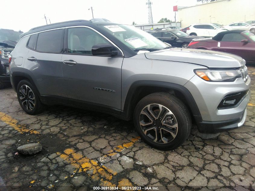 2022 JEEP COMPASS LIMITED - 3C4NJDCB9NT193492