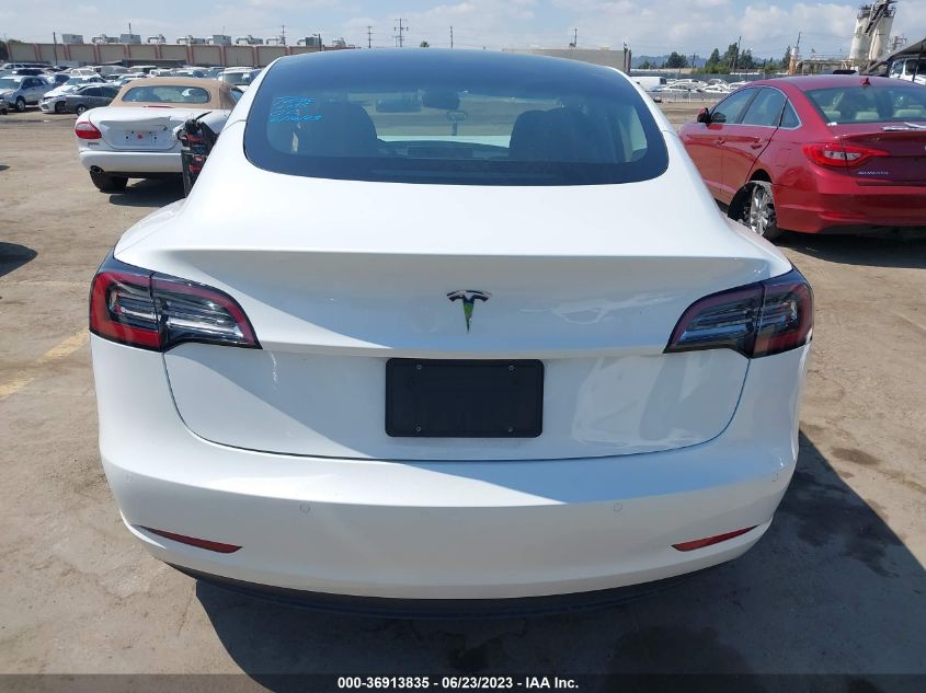2022 TESLA MODEL 3 - 5YJ3E1EA2NF101913