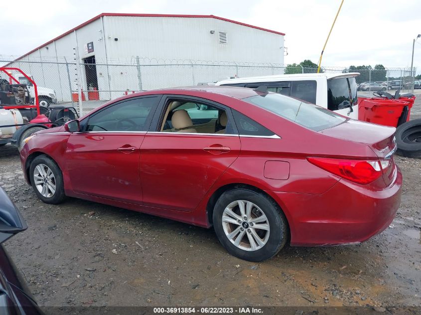 2013 HYUNDAI SONATA GLS - 5NPEB4AC5DH725439