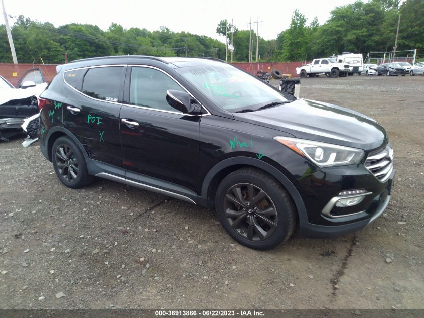 2017 HYUNDAI SANTA FE SPORT 2.0T ULTIMATE - 5XYZWDLA4HG408945